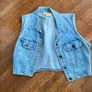 Vintage jean vest